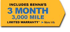 Benna Ford 3 Month/3,000 Mile Limited Warranty