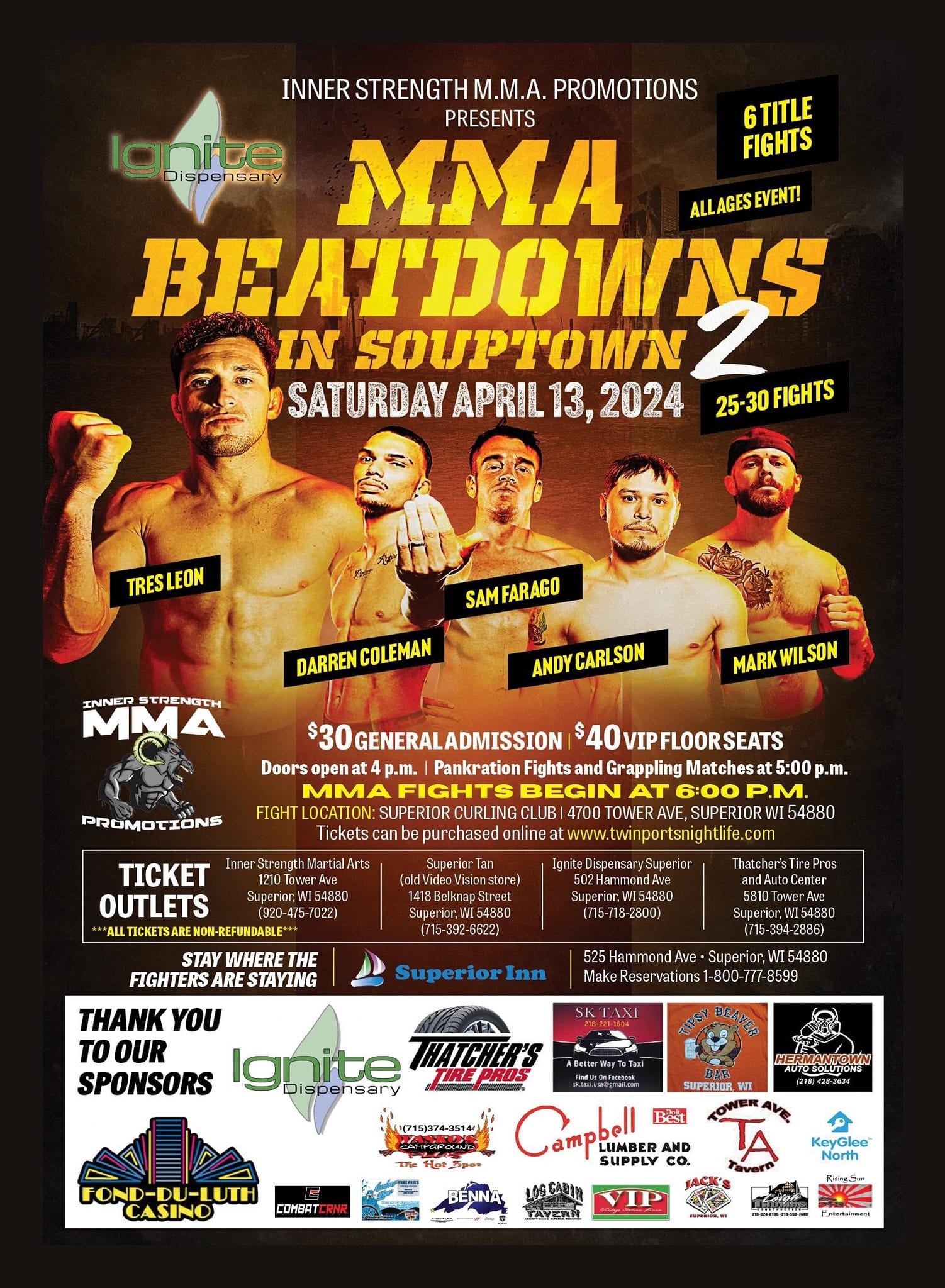 MMA Souptown Event
