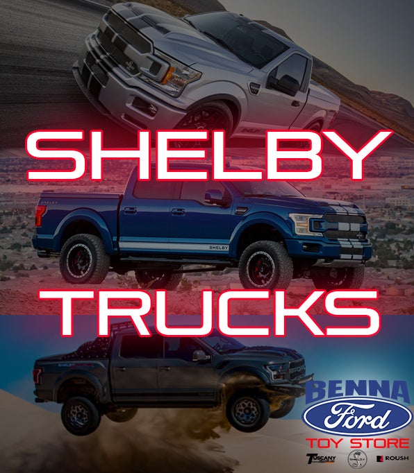 Shelby Trucks Banner Benna Ford Toy Store